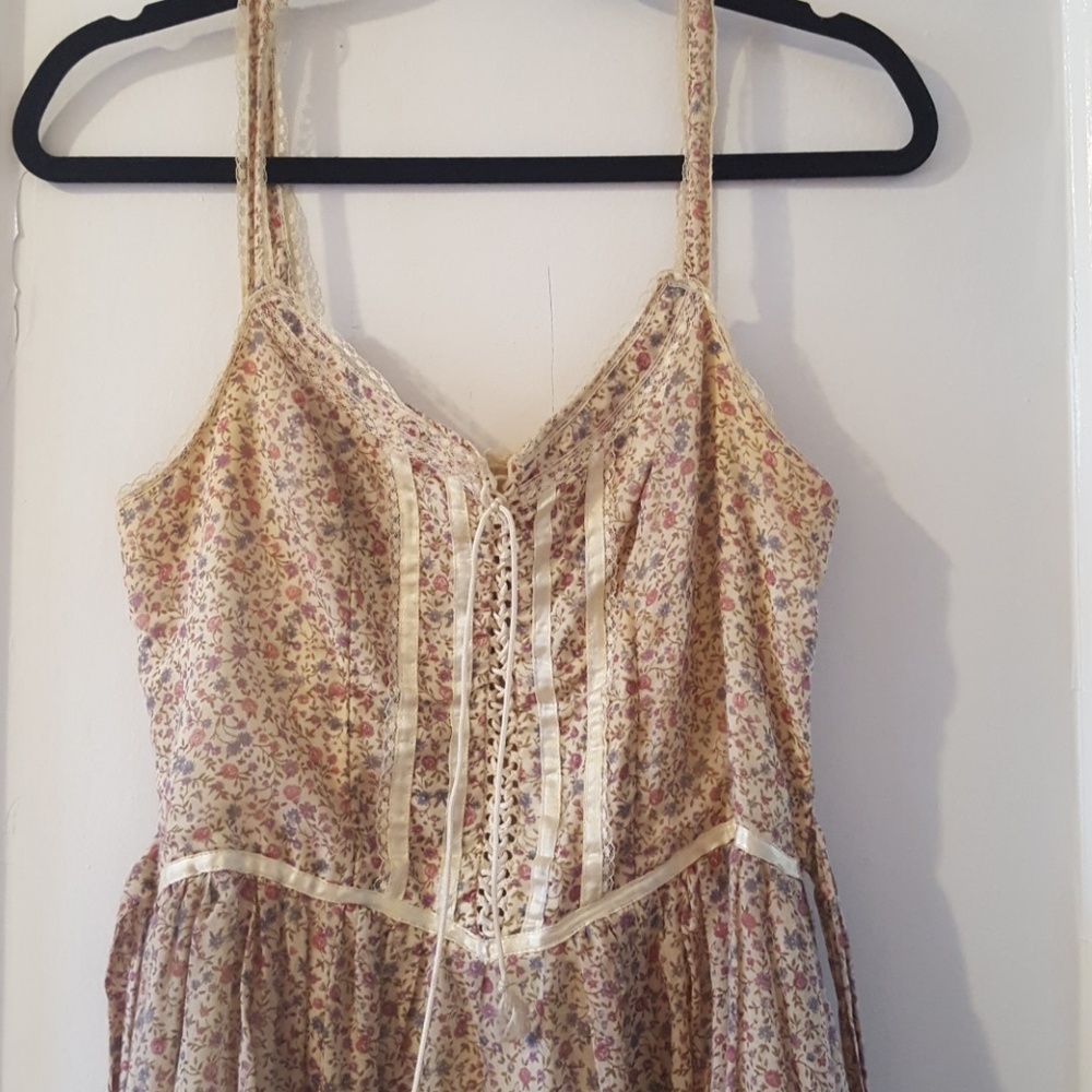 Gunne Sax Prairie Boho Peasant Dress